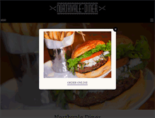 Tablet Screenshot of northvaleclassicdiner.com